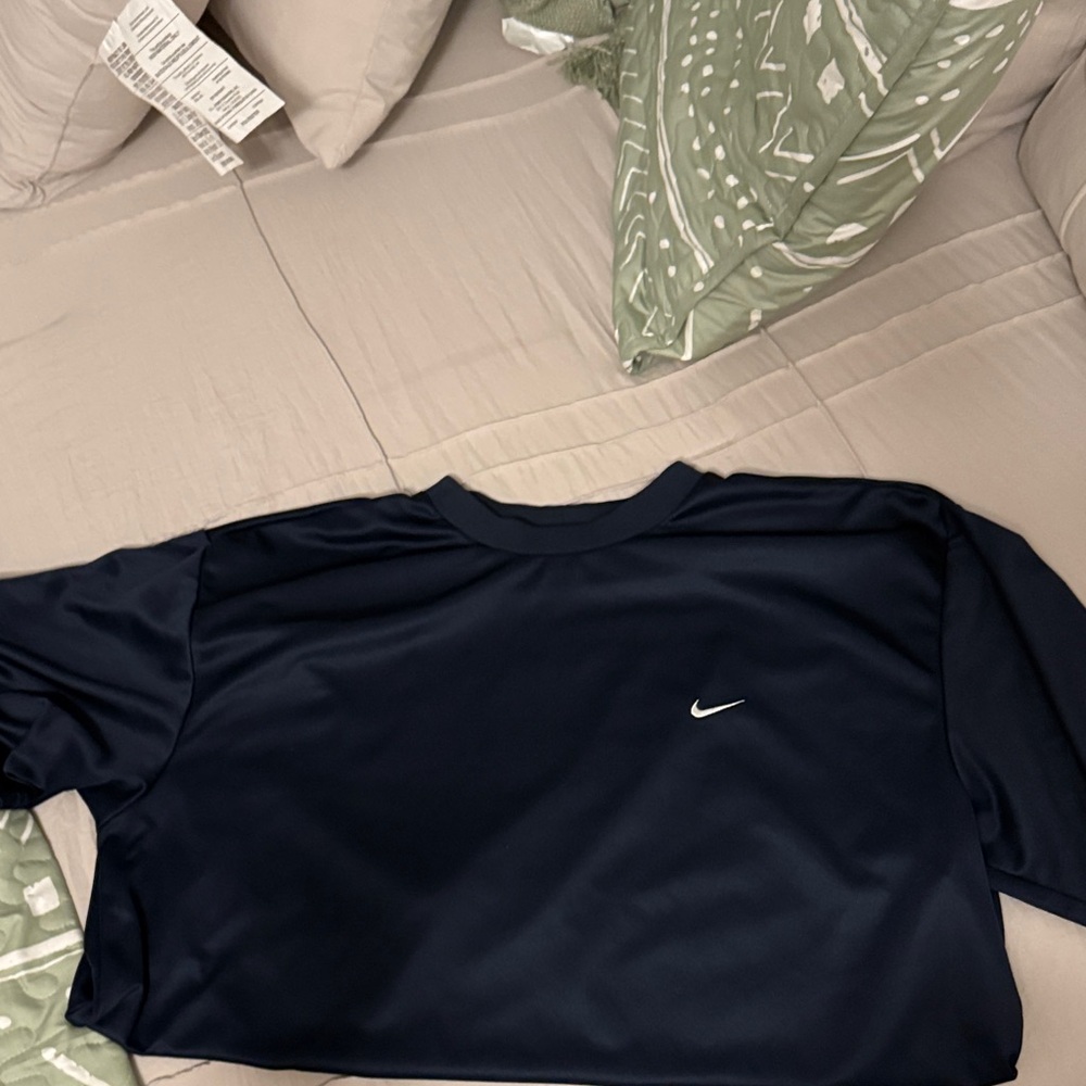 Nike Dark Blue Crewneck Top